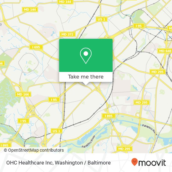 OHC Healthcare Inc map
