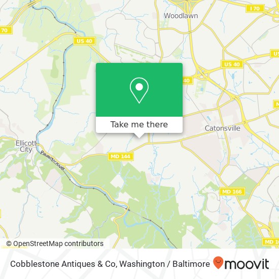 Cobblestone Antiques & Co map