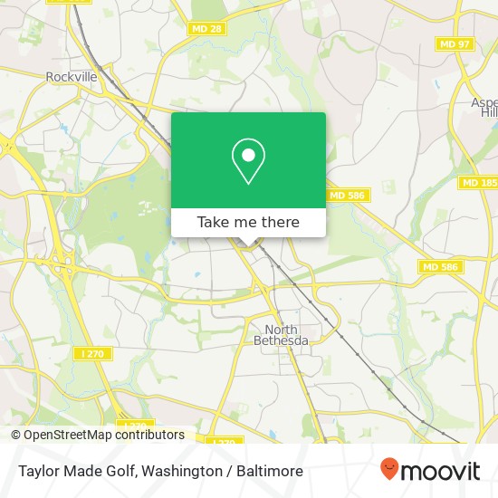 Mapa de Taylor Made Golf
