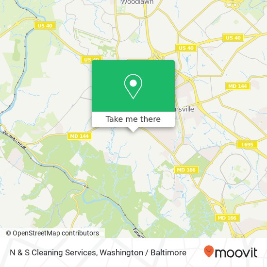 N & S Cleaning Services map