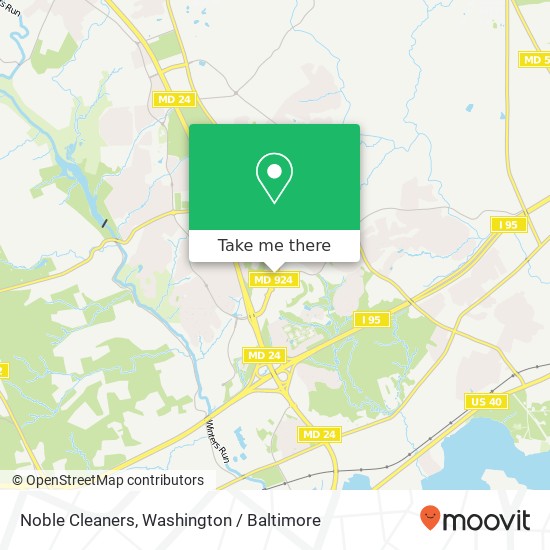 Mapa de Noble Cleaners
