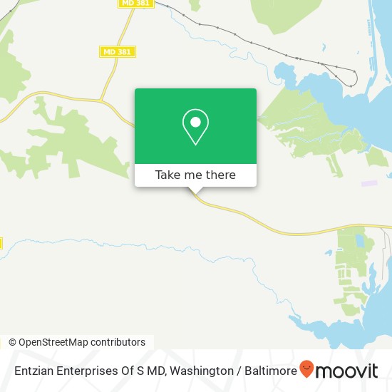 Entzian Enterprises Of S MD map