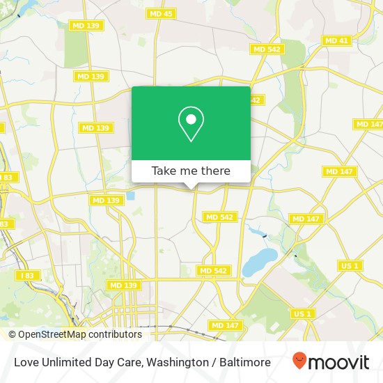 Love Unlimited Day Care map