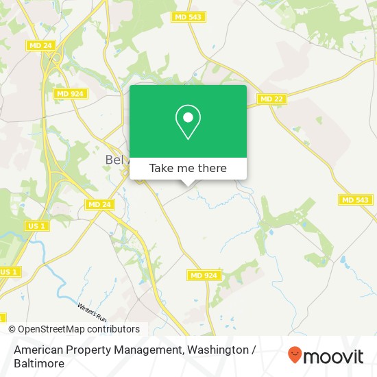 American Property Management map