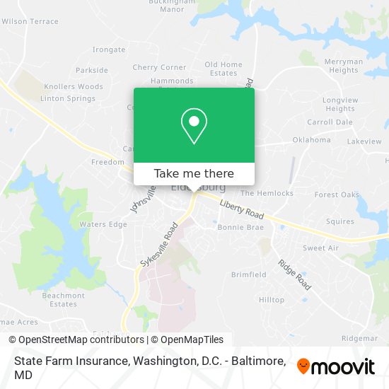 State Farm Insurance map