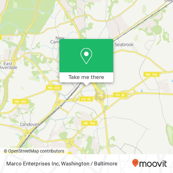 Mapa de Marco Enterprises Inc