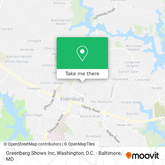 Mapa de Greenberg Shows Inc
