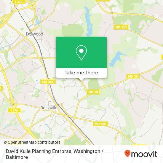 David Kulle Planning Entrprss map