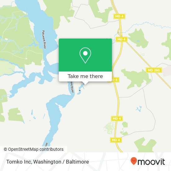 Tomko Inc map