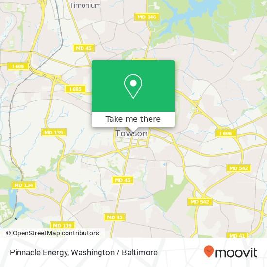 Pinnacle Energy map