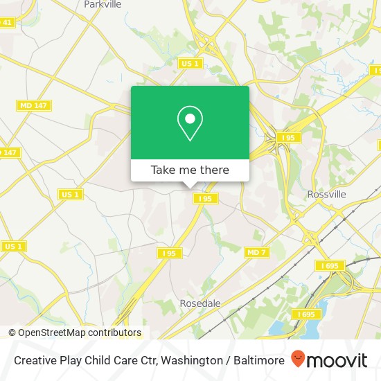 Creative Play Child Care Ctr map