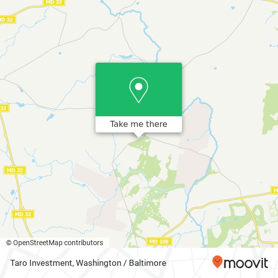 Mapa de Taro Investment