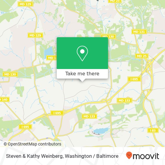 Mapa de Steven & Kathy Weinberg