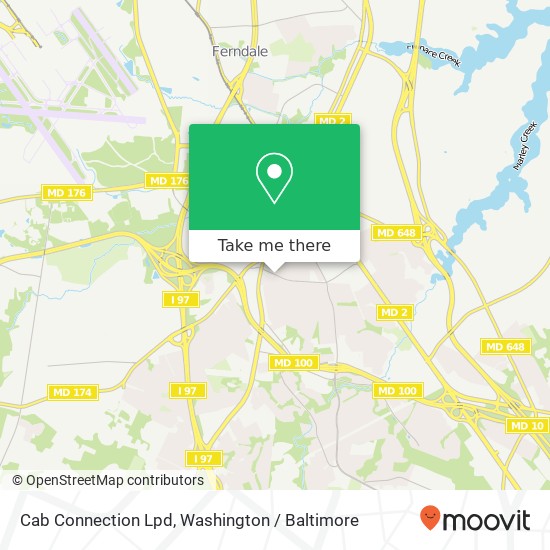 Cab Connection Lpd map