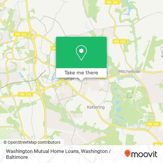 Washington Mutual Home Loans map