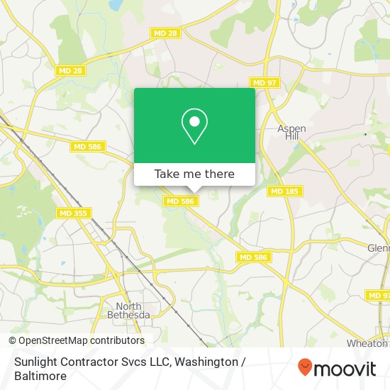 Sunlight Contractor Svcs LLC map