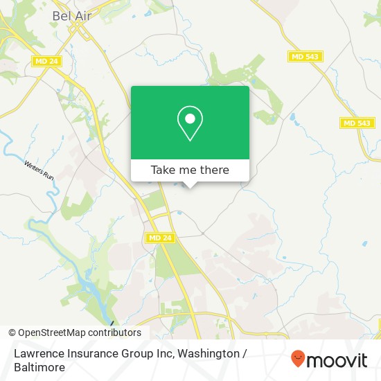 Mapa de Lawrence Insurance Group Inc