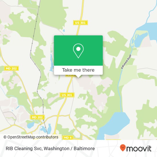 RIB Cleaning Svc map