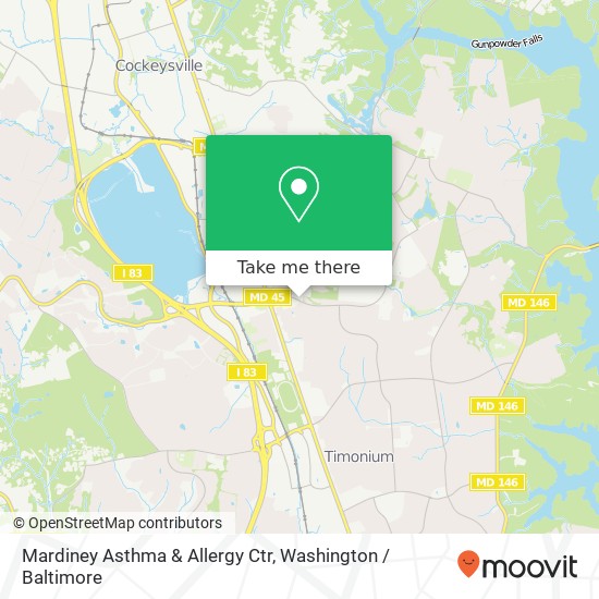 Mardiney Asthma & Allergy Ctr map