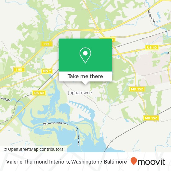 Valerie Thurmond Interiors map