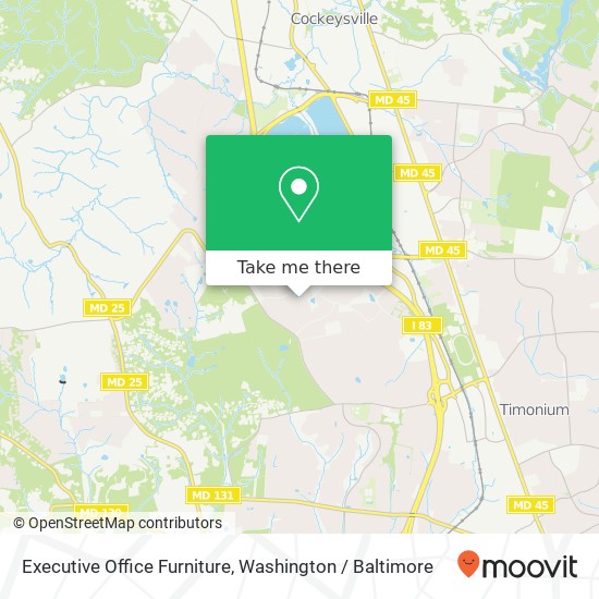 Mapa de Executive Office Furniture