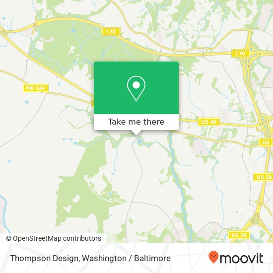 Thompson Design map