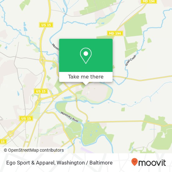 Ego Sport & Apparel map