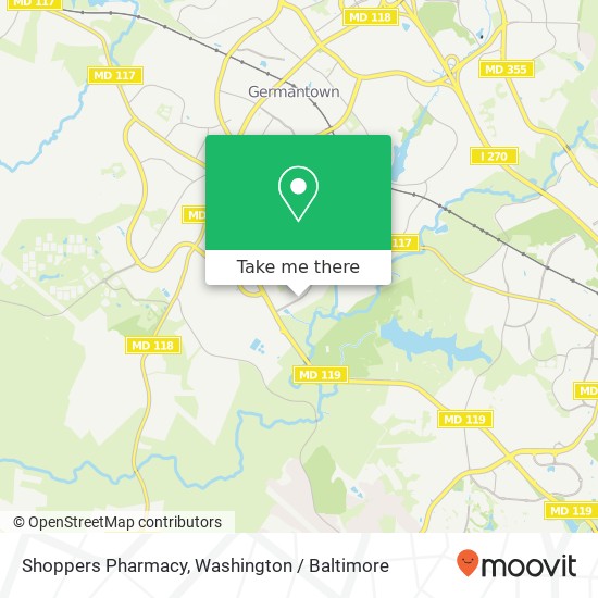 Shoppers Pharmacy map