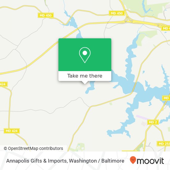 Mapa de Annapolis Gifts & Imports