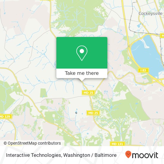 Interactive Technologies map