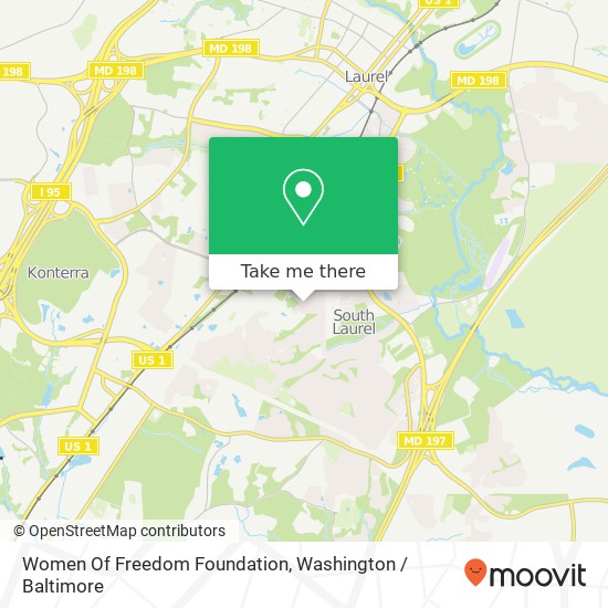 Women Of Freedom Foundation map