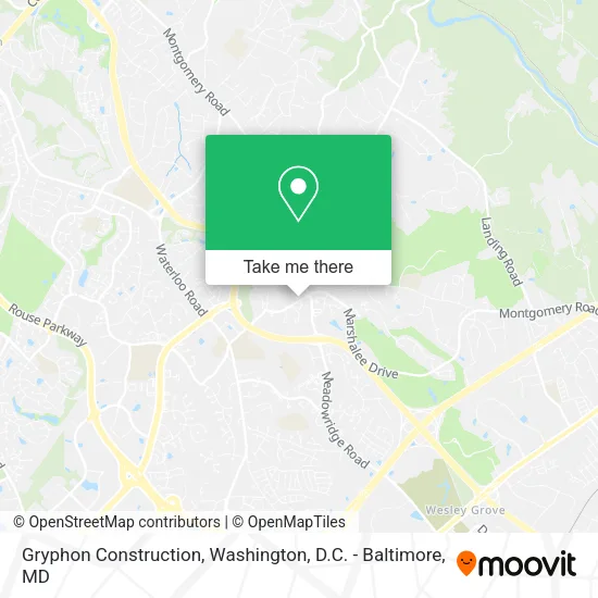 Gryphon Construction map