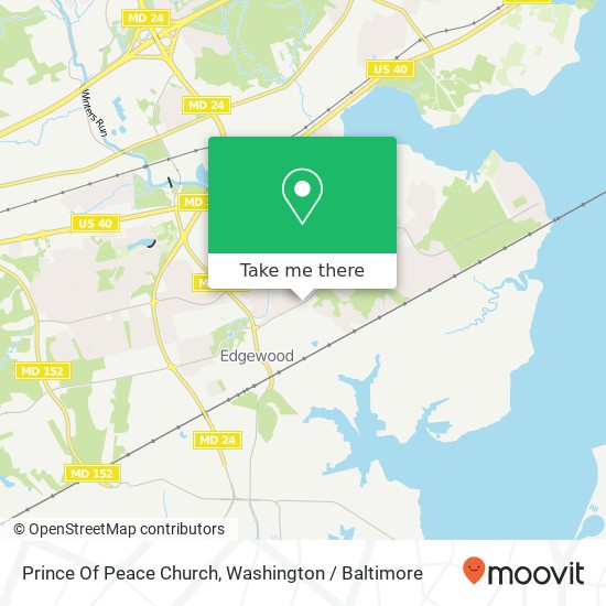 Mapa de Prince Of Peace Church