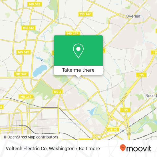 Mapa de Voltech Electric Co