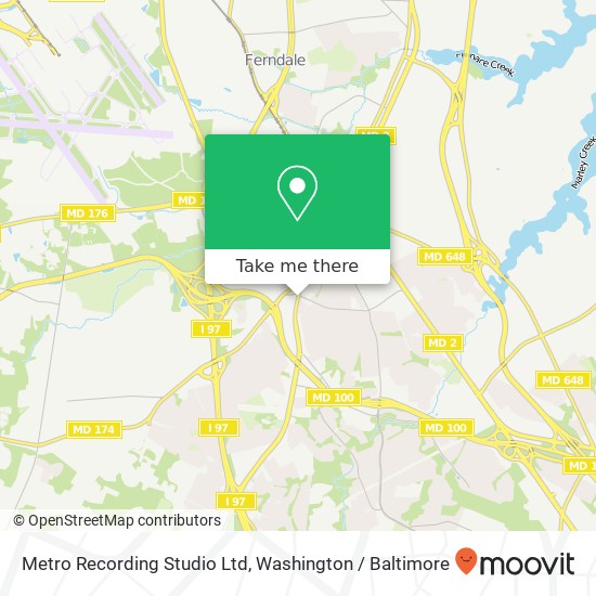 Metro Recording Studio Ltd map