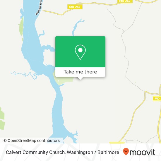 Mapa de Calvert Community Church
