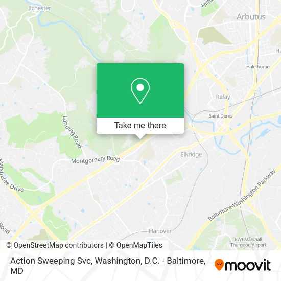 Action Sweeping Svc map