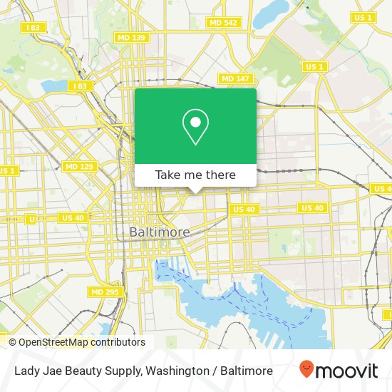 Lady Jae Beauty Supply map