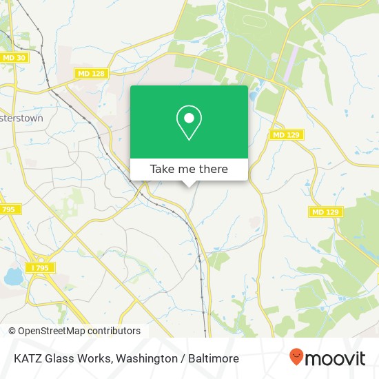 KATZ Glass Works map