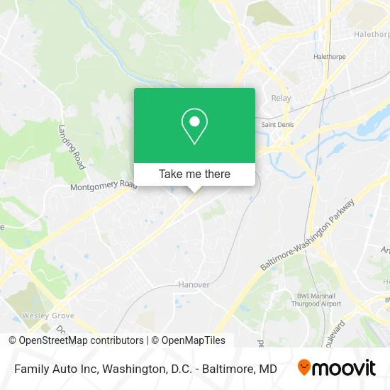 Mapa de Family Auto Inc