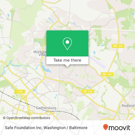 Safe Foundation Inc map