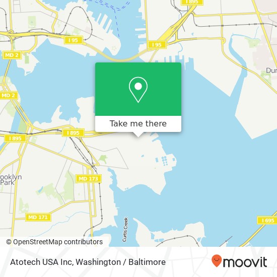 Atotech USA Inc map