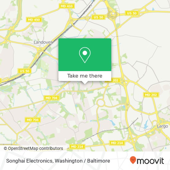 Mapa de Songhai Electronics