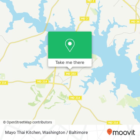 Mayo Thai Kitchen map