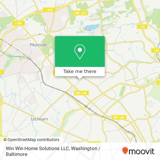 Mapa de Win Win Home Solutions LLC
