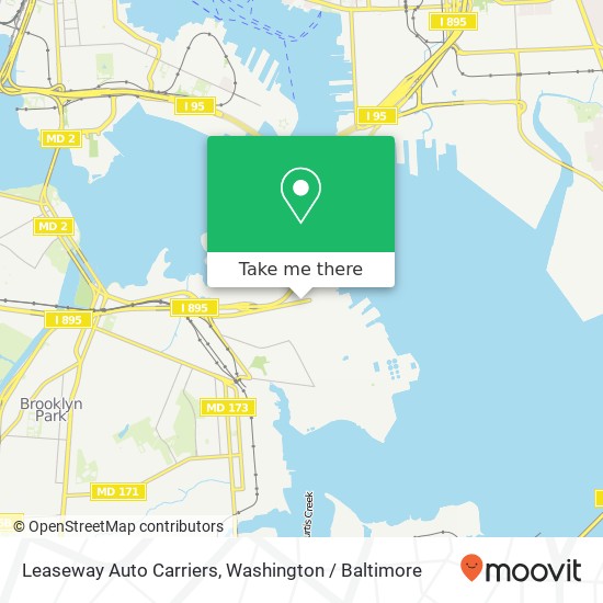 Leaseway Auto Carriers map