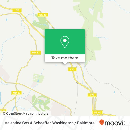 Valentine Cox & Schaeffer map