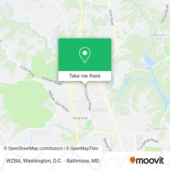 WZBA map