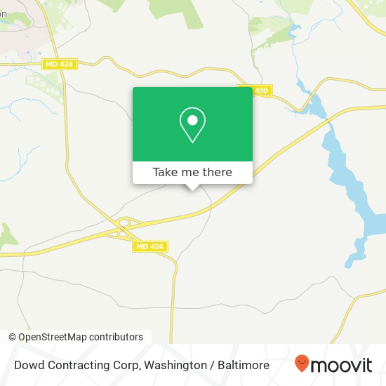 Dowd Contracting Corp map