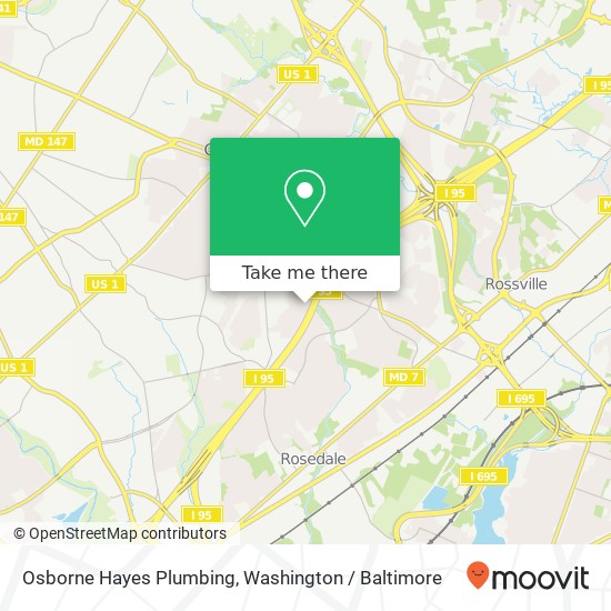 Mapa de Osborne Hayes Plumbing